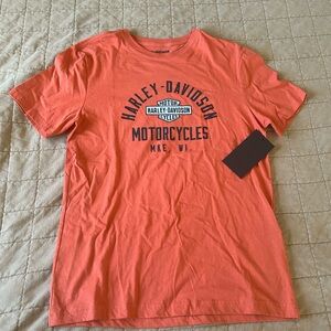 Harley-Davidson Orange Men's T-Shirt